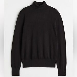 H&M Fine-Knit Turtleneck Sweater